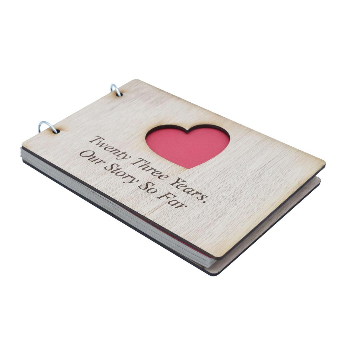 22 Years Our Story So Far - Scrapbook, Photo album or Notebook Idea For 22nd Anniversary