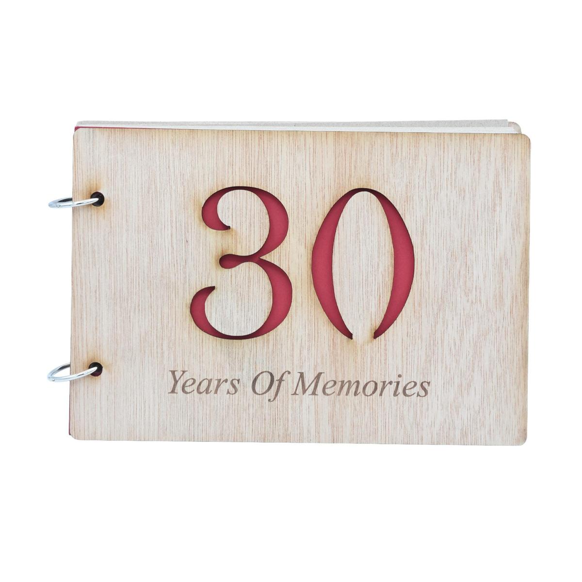 30 Year of Memories - Scrapbooks for Birthdays, Anniversaries, Christmas & Valentines