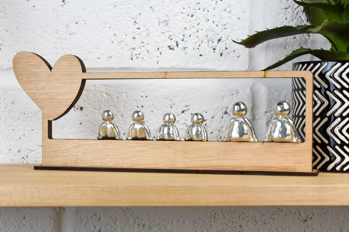 22 Years Our Little Family | 22nd Anniversary Gift - Choose Your Own Family Combination