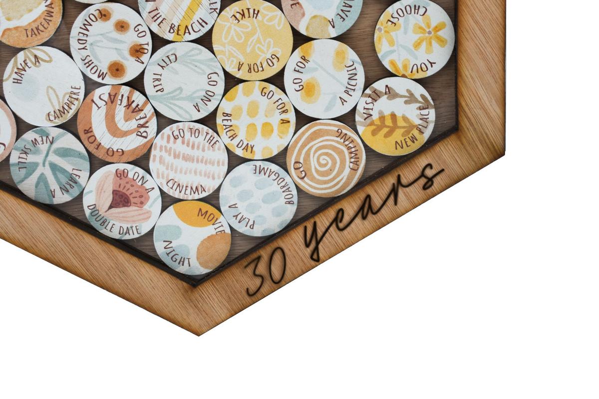 30 Year Anniversary Date Night Frame: Create 30 Unforgettable Date Nights to Celebrate Your Love (datenightframe30)