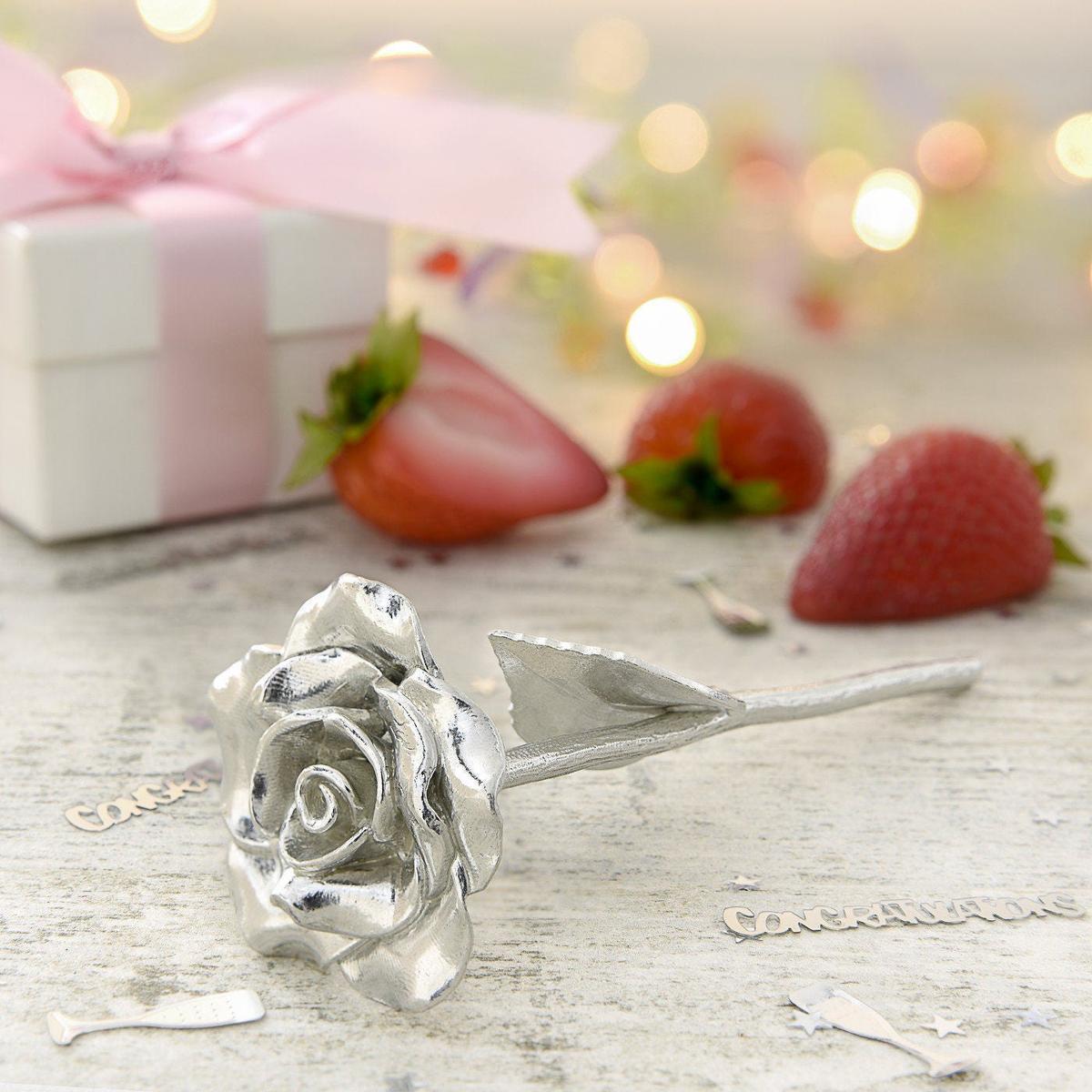 30th Birthday  Rose - 30th Bithday Gift Tag - Perfect Bithday Gift Idea