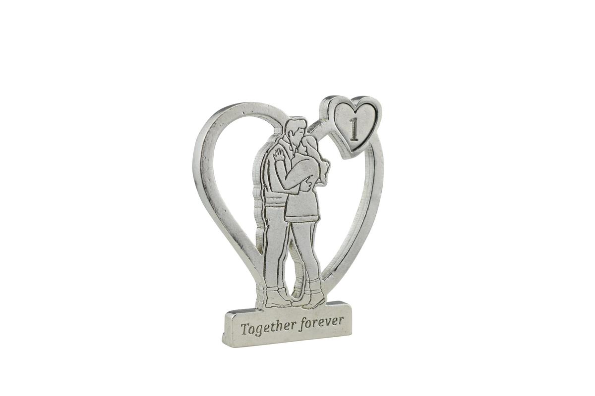 Together Forever Hugging Anniversary Gift - 1st Anniversary
