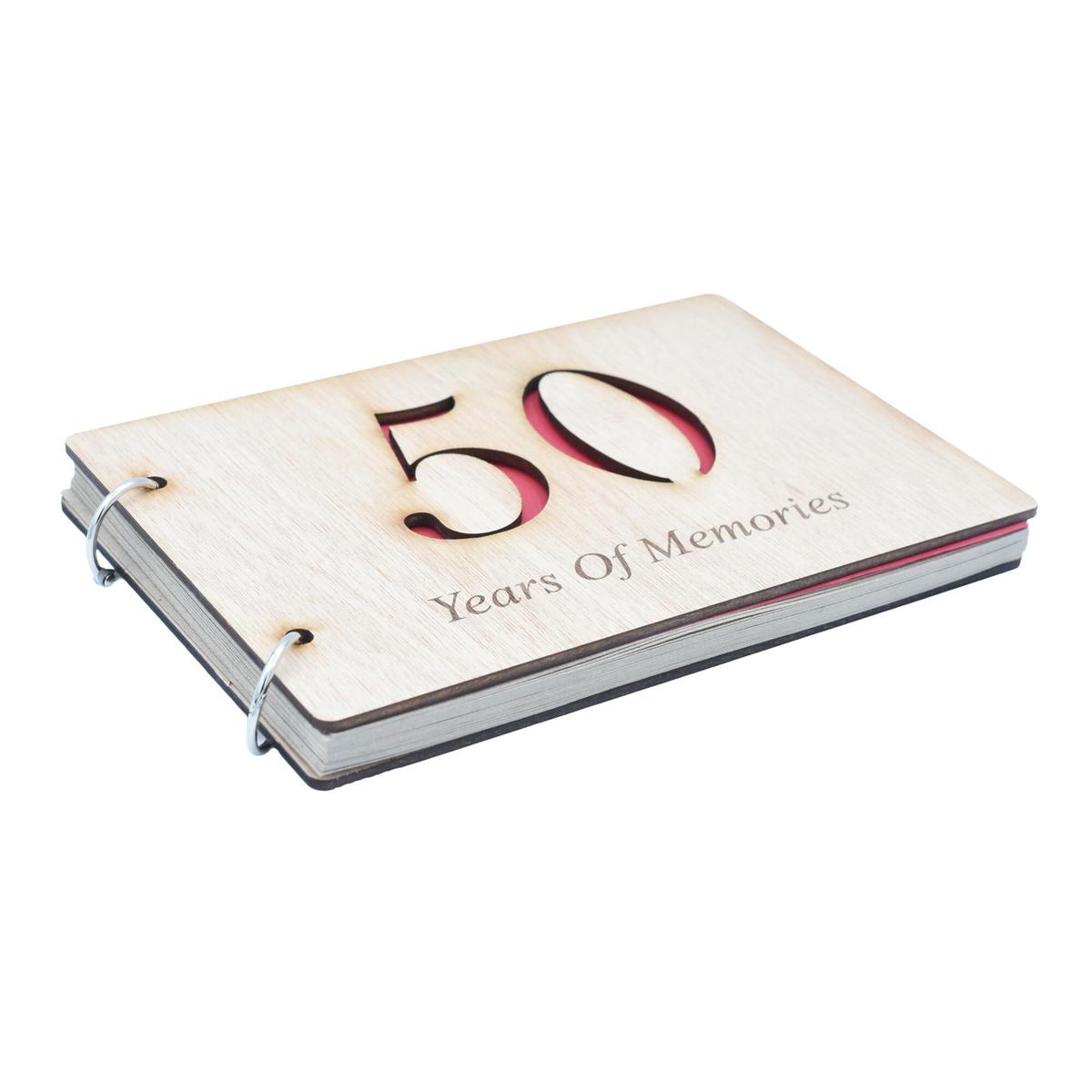 50 Years of Memories - Scrapbooks for Birthdays, Anniversaries, Christmas & Valentines