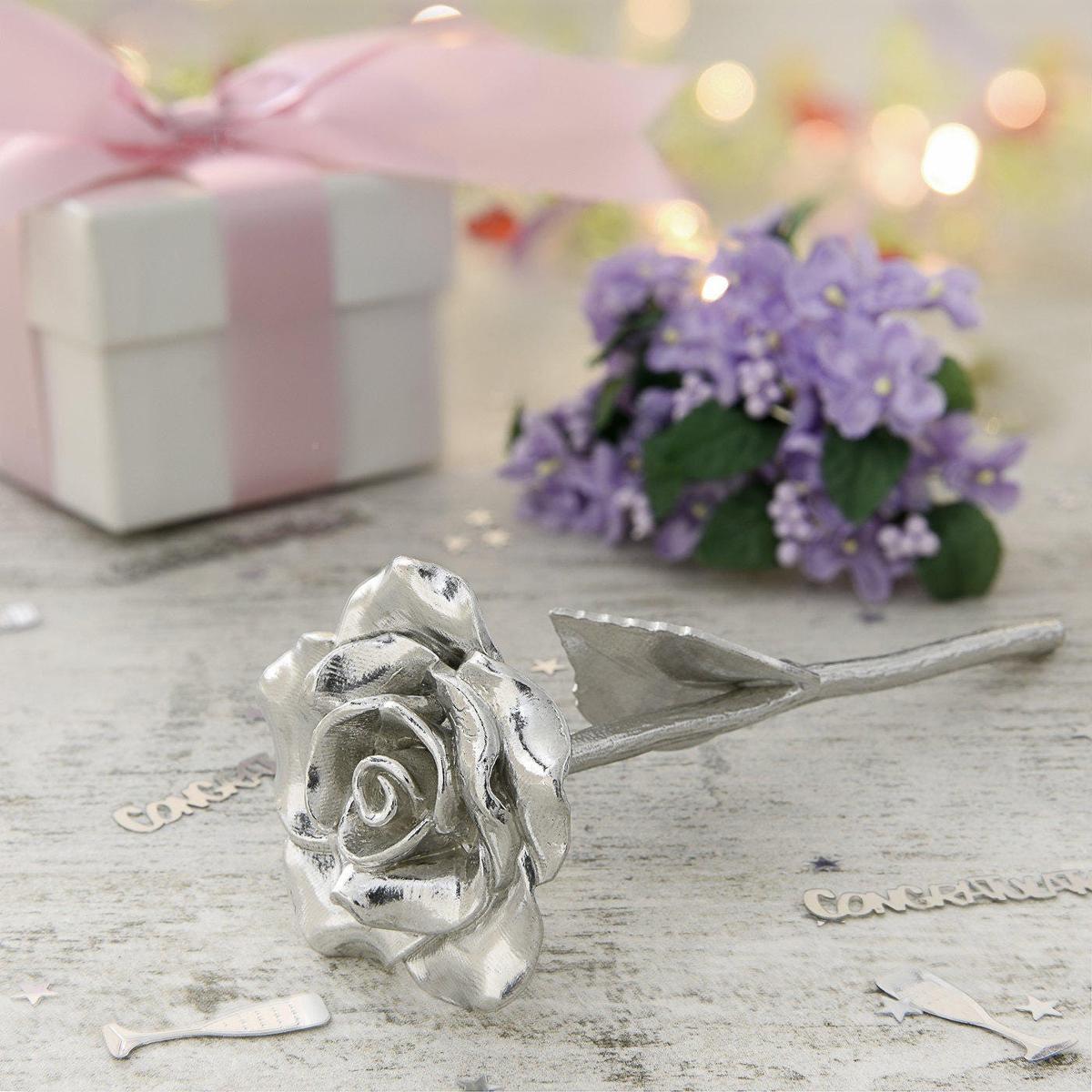 40th Birthday  Rose - 40th Bithday Gift Tag - Perfect Bithday Gift Idea