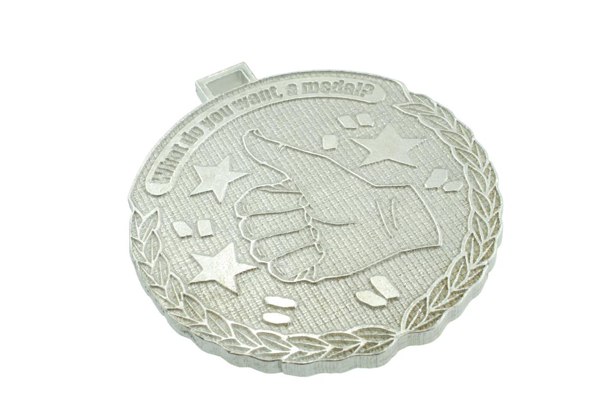 What Do You Want, A Medal? Sarcastic Engraved Medal – Funny Gift for Boasting Friends, Office Prank, Family Humour