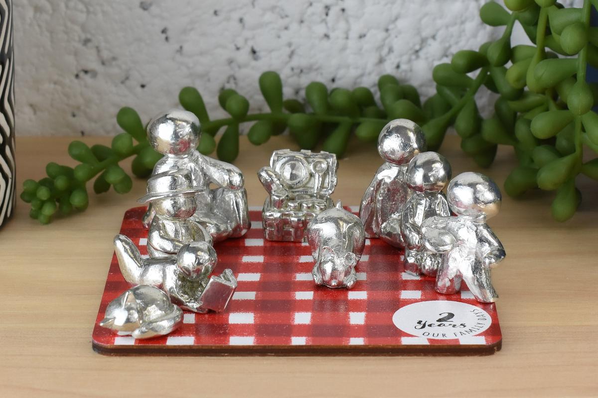 2 Years of Family Days Picnic - Our Family Days Collection - 2 Year Anniversary - Choose Amount of Children