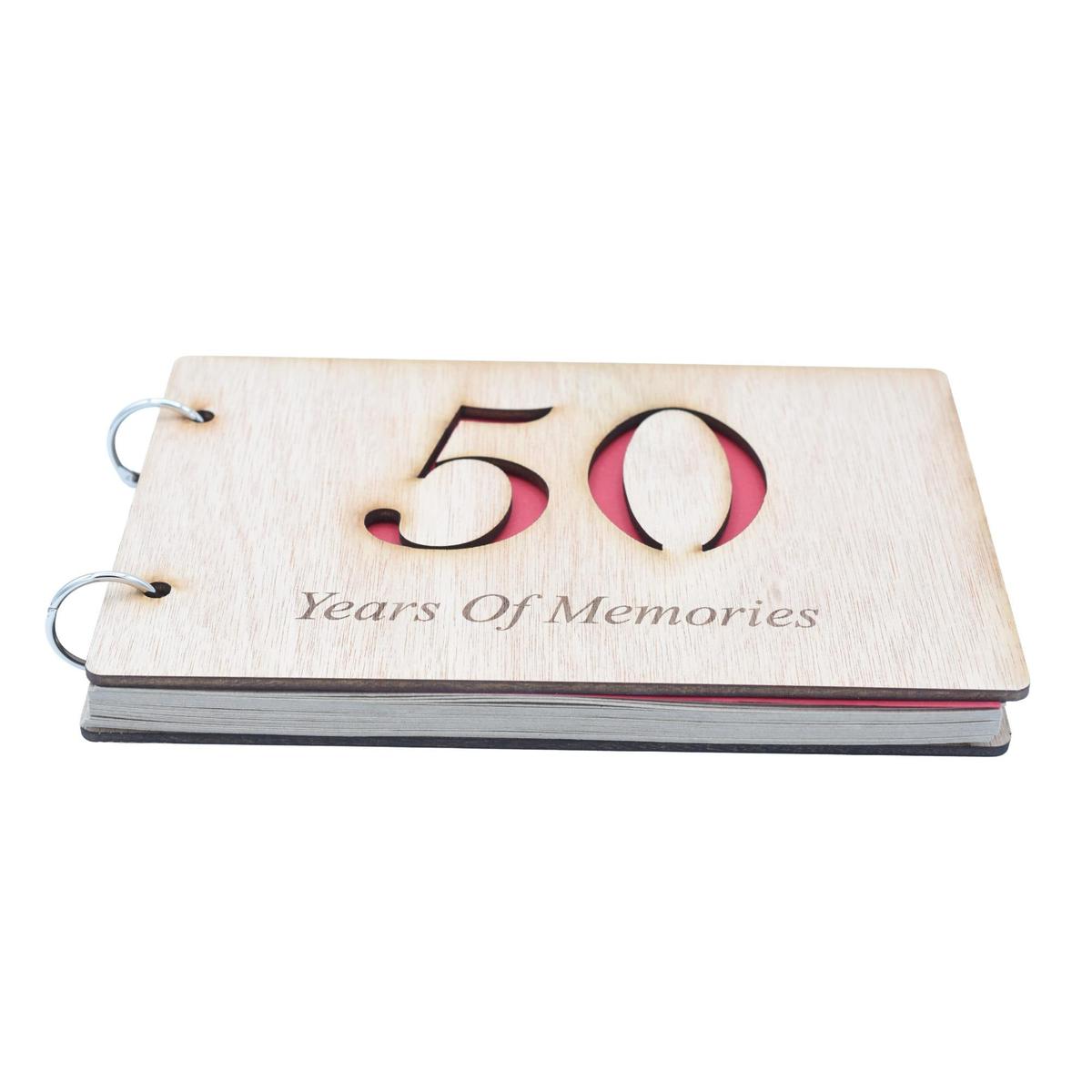 50 Years of Memories - Scrapbooks for Birthdays, Anniversaries, Christmas & Valentines