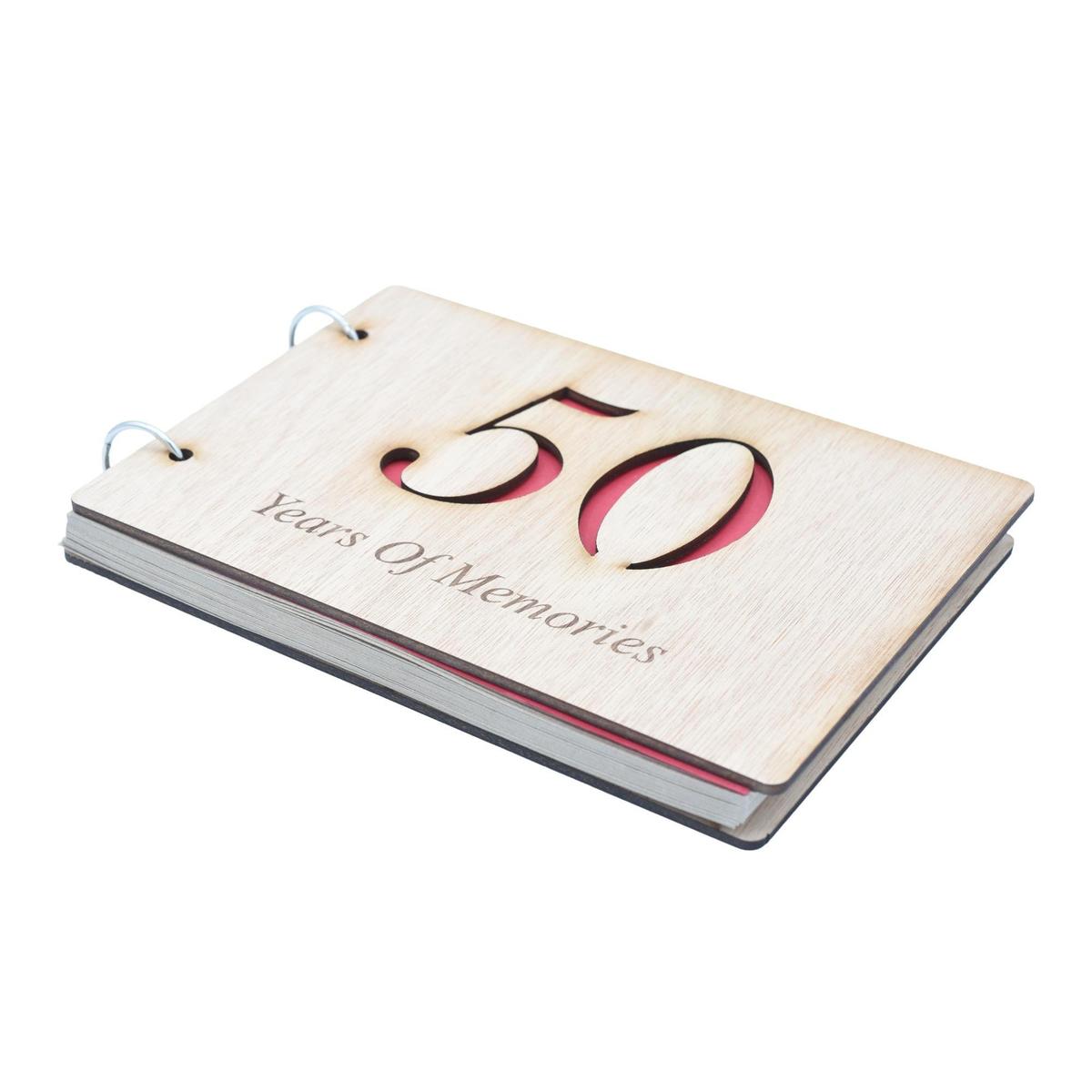 50 Years of Memories - Scrapbooks for Birthdays, Anniversaries, Christmas & Valentines