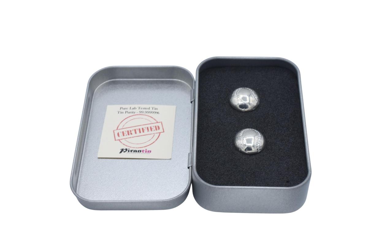 Baseball/cricket Tin Cufflinks - 10th Wedding Anniversary Mens gift. Birthday. Fathers Day.