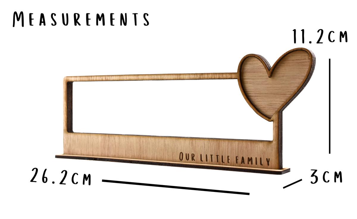 2 Years Our Little Family | 2nd Anniversary Gift - Choose Your Own Family Combination