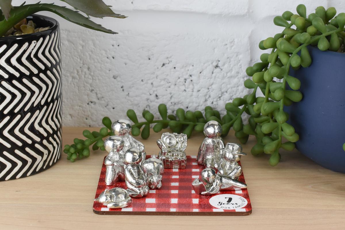 7 Years of Family Days Picnic - Our Family Days Collection - 7 Year Anniversary - Choose Amount of Children