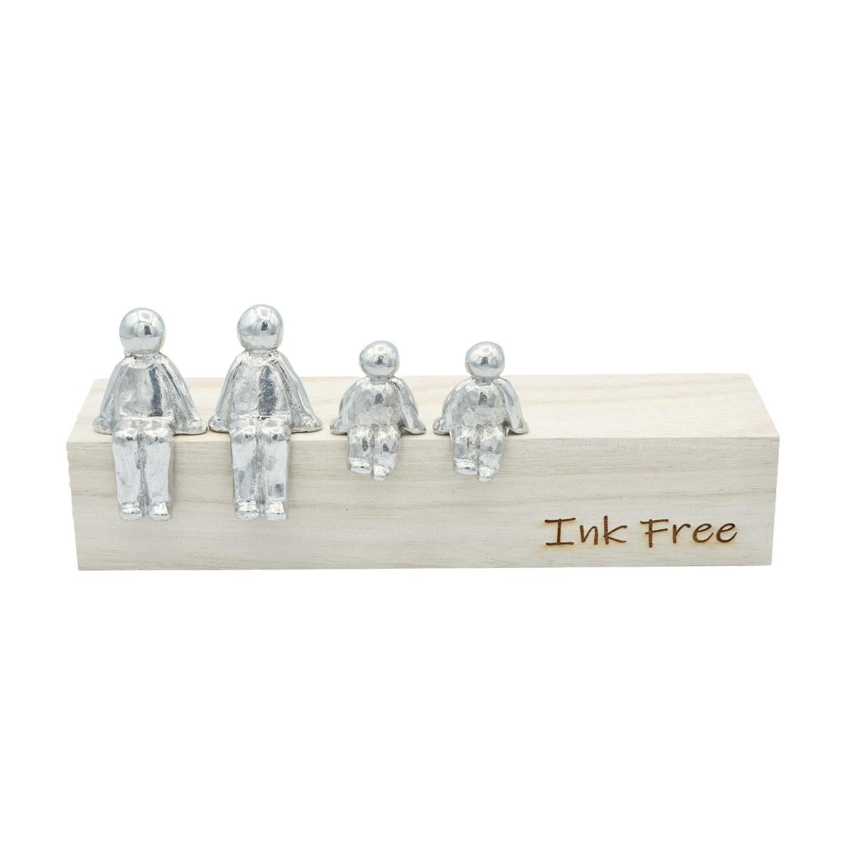 3 Years We Made a Family Sculpture Figurines - 3rd Anniversary | Years 1 to 30 Available | Wooden Box Size & Grain Will Vary