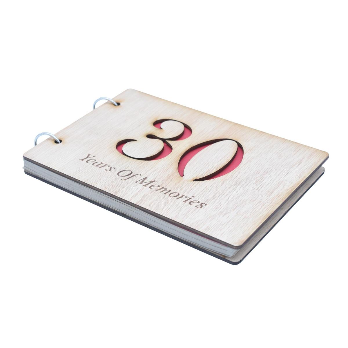 30 Year of Memories - Scrapbooks for Birthdays, Anniversaries, Christmas & Valentines