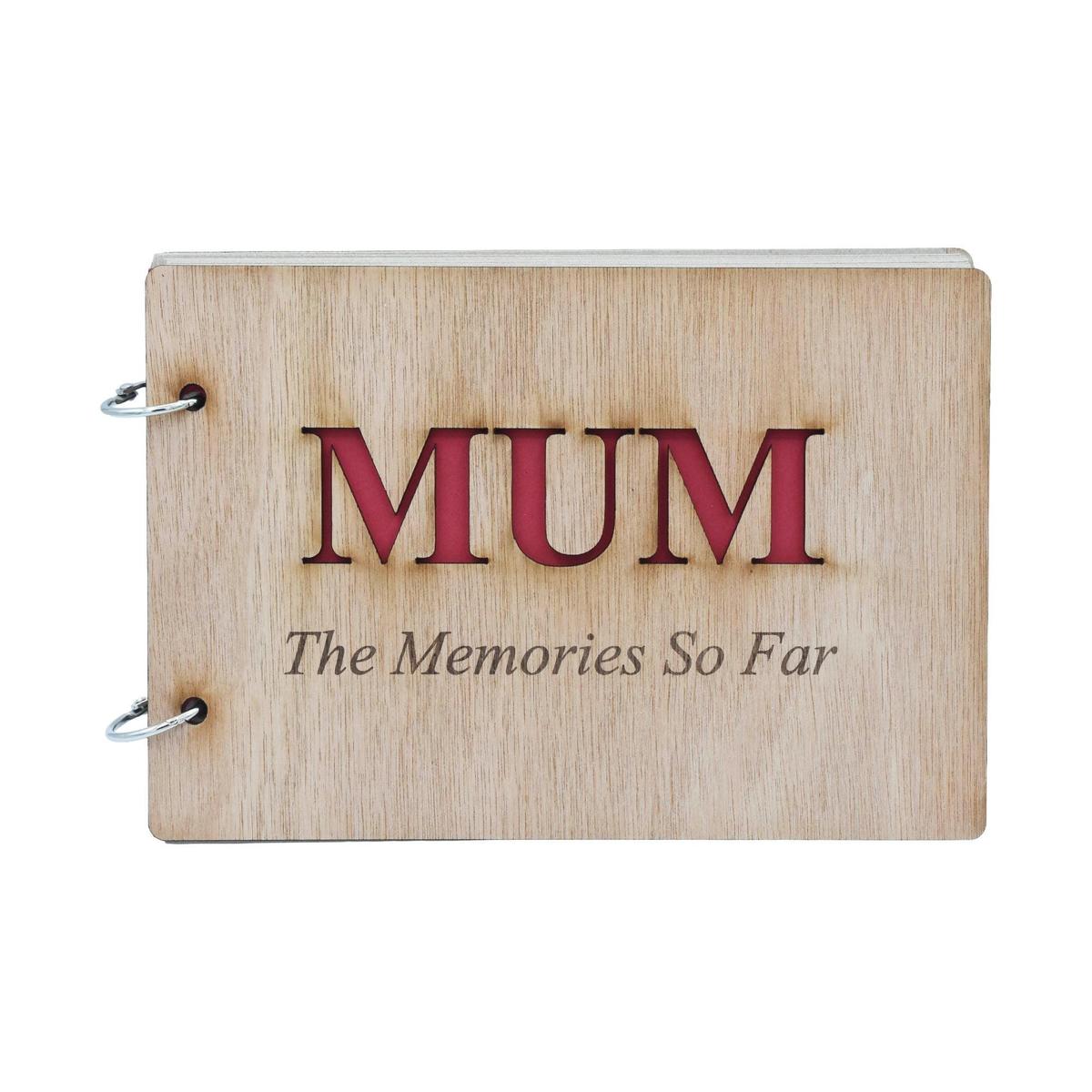 MUM The Memories So Far - Scrapbook, Photo album or Notebook Idea For MUM, Mothers day or Birthday Gifts