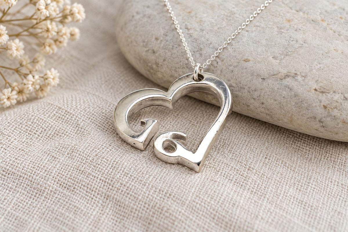16 Year Anniversary Heart Pendant/Necklace - Gift