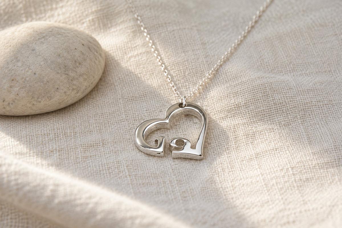 19 Year Anniversary Heart Pendant/Necklace - Gift