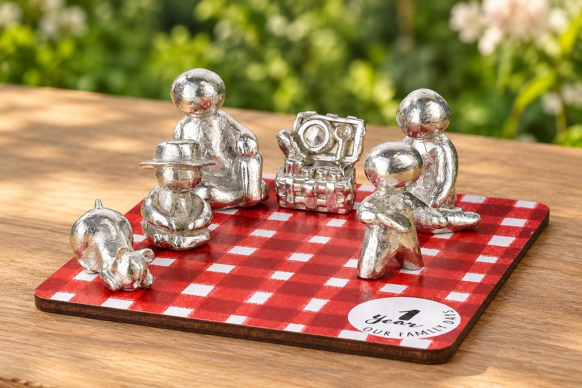 1 Year of Family Days Picnic - Our Family Days Collection - 1 Year Anniversary - Choose Amount of Children