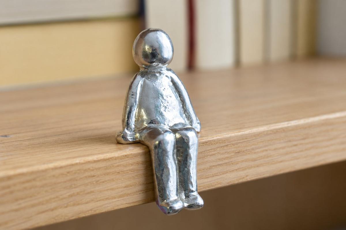 Family Adult Figures Pure Tin Sculpture Add On We Made a Family Range Anniversary Gift Personalised Extra Figurines